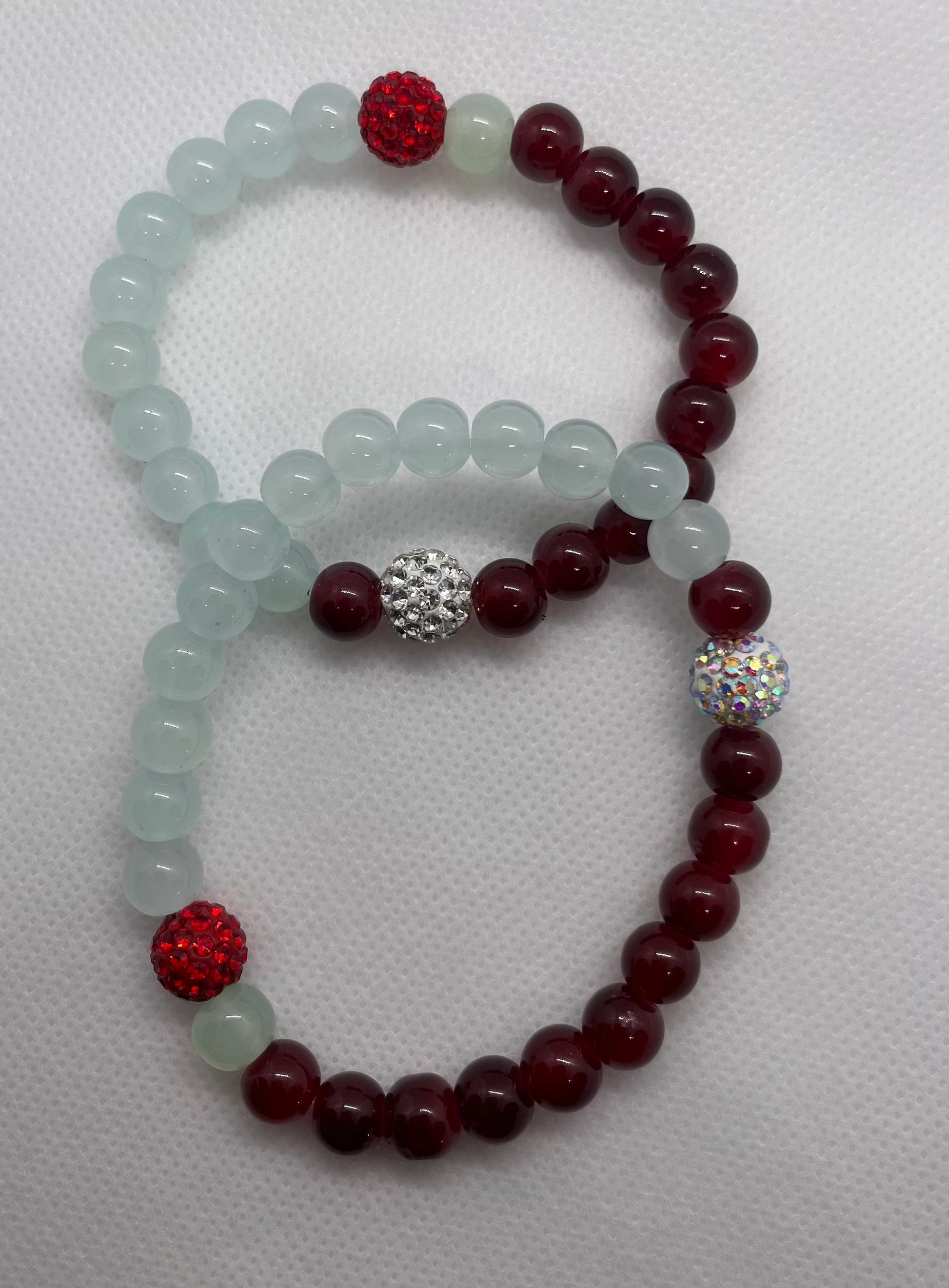Handcrafted Glass Bead Bracelet