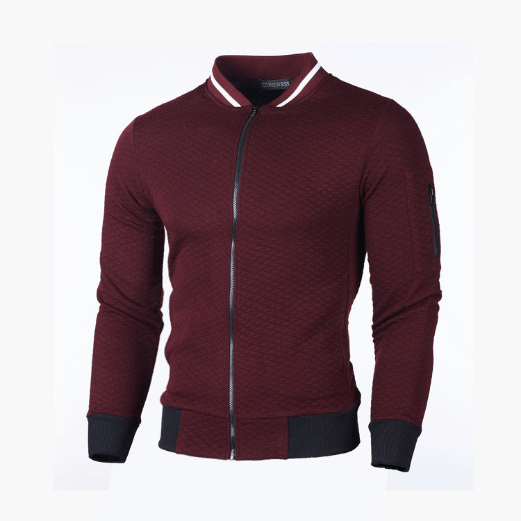 Modern Zipper Design Mens Jacket