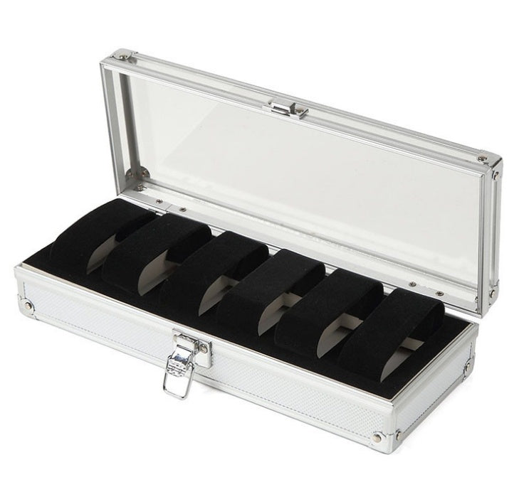 Premium Aluminum Case for 6 Watches