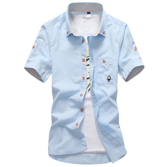  Stylish embroidery mens shirts