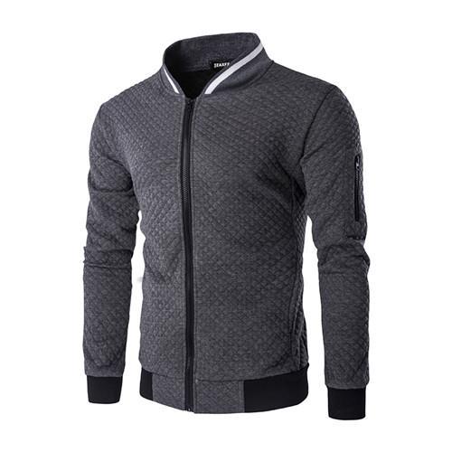 Modern Zipper Design Mens Jacket
