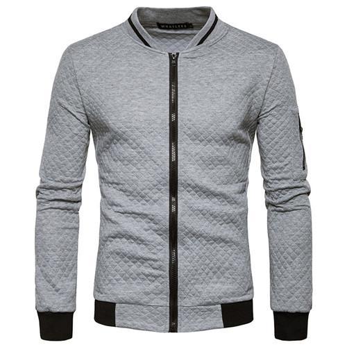 Modern Zipper Design Mens Jacket
