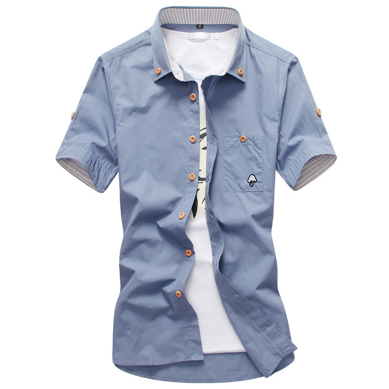  Stylish embroidery mens shirts