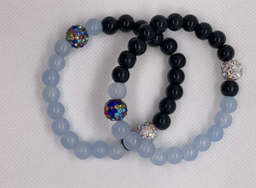 glass bead bracelet