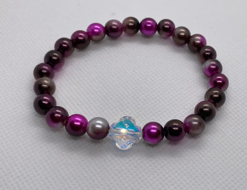 Faux pearl bracelet
