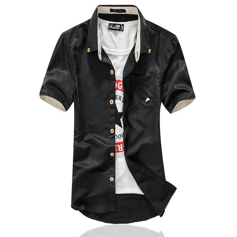  Stylish embroidery mens shirts